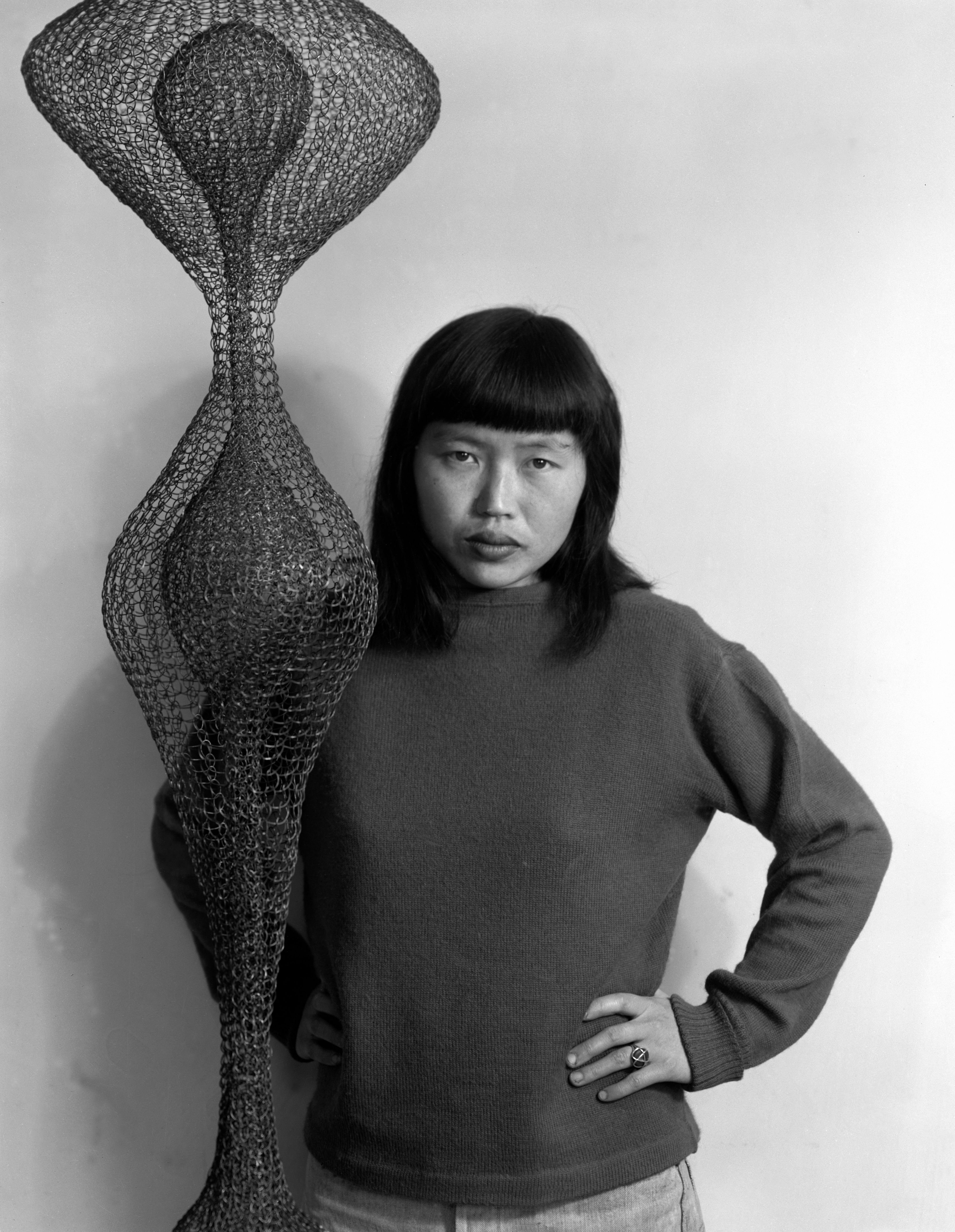 Photograph of Ruth Asawa from BMC